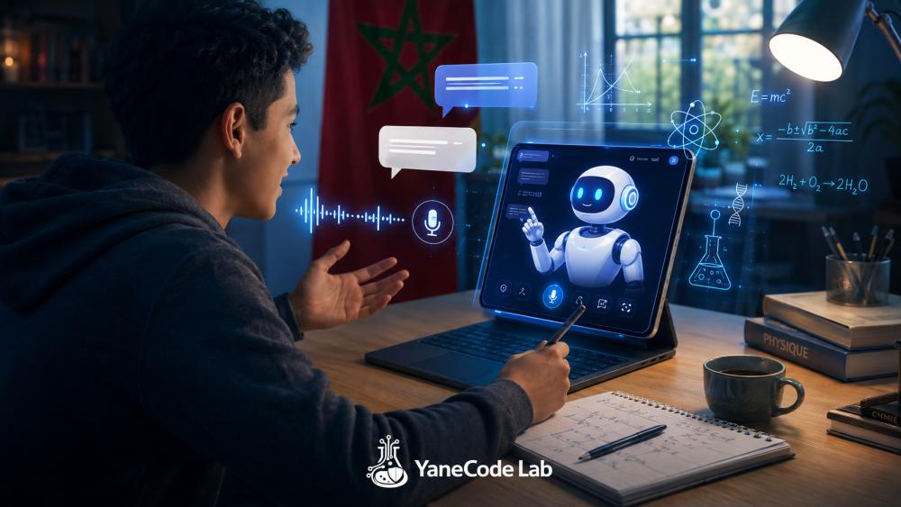 Code-Switched Darija-French Tutoring Agents for STEM Accessibility