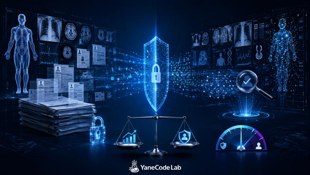 Synthetic Data Generation and Privacy Auditing for Cross-Border Medical Model Sharing