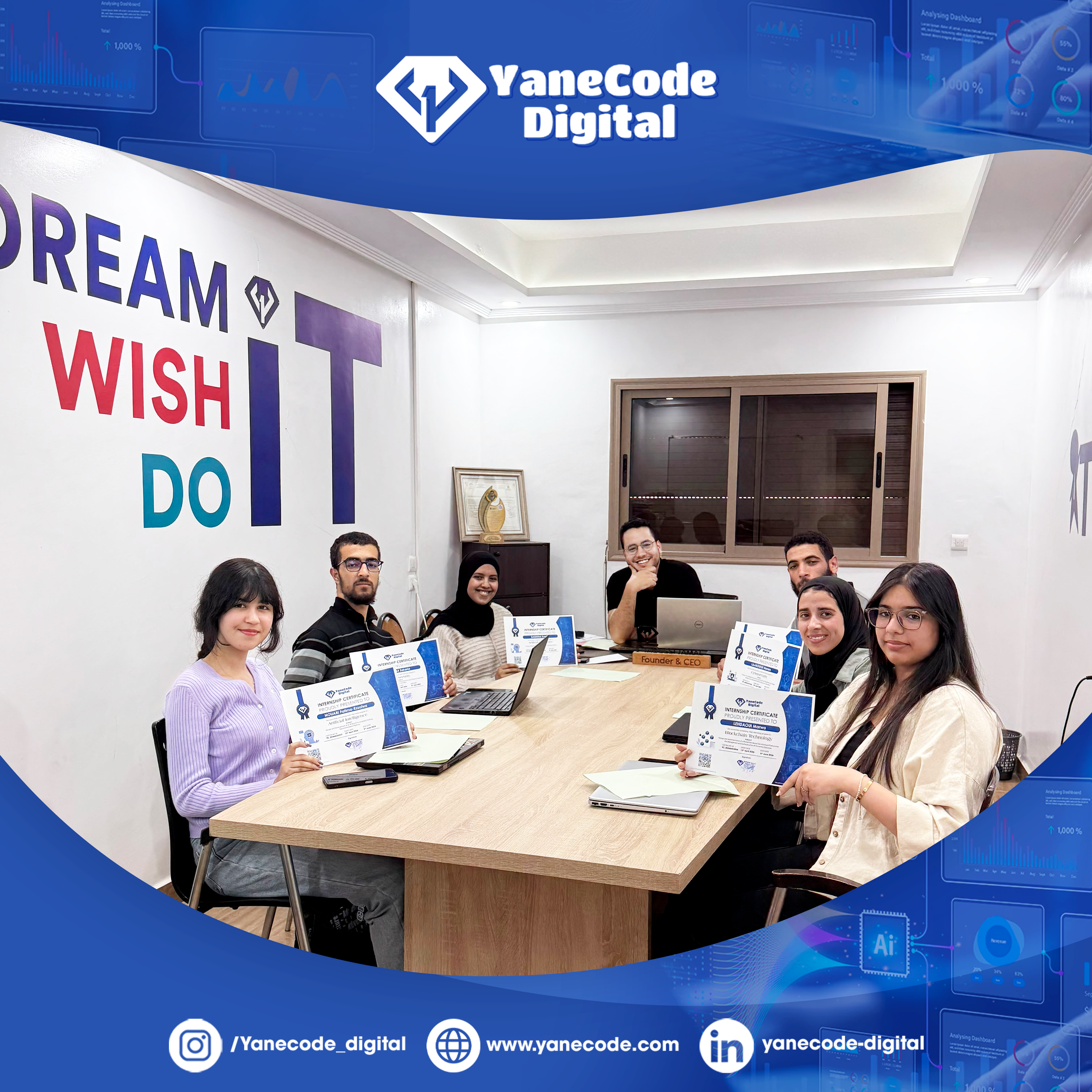 Internship Closing at YaneCode Digital
