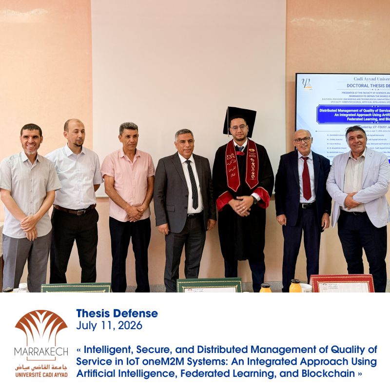 Soutenance de doctorat en Intelligence Artificielle et Cybersécurité