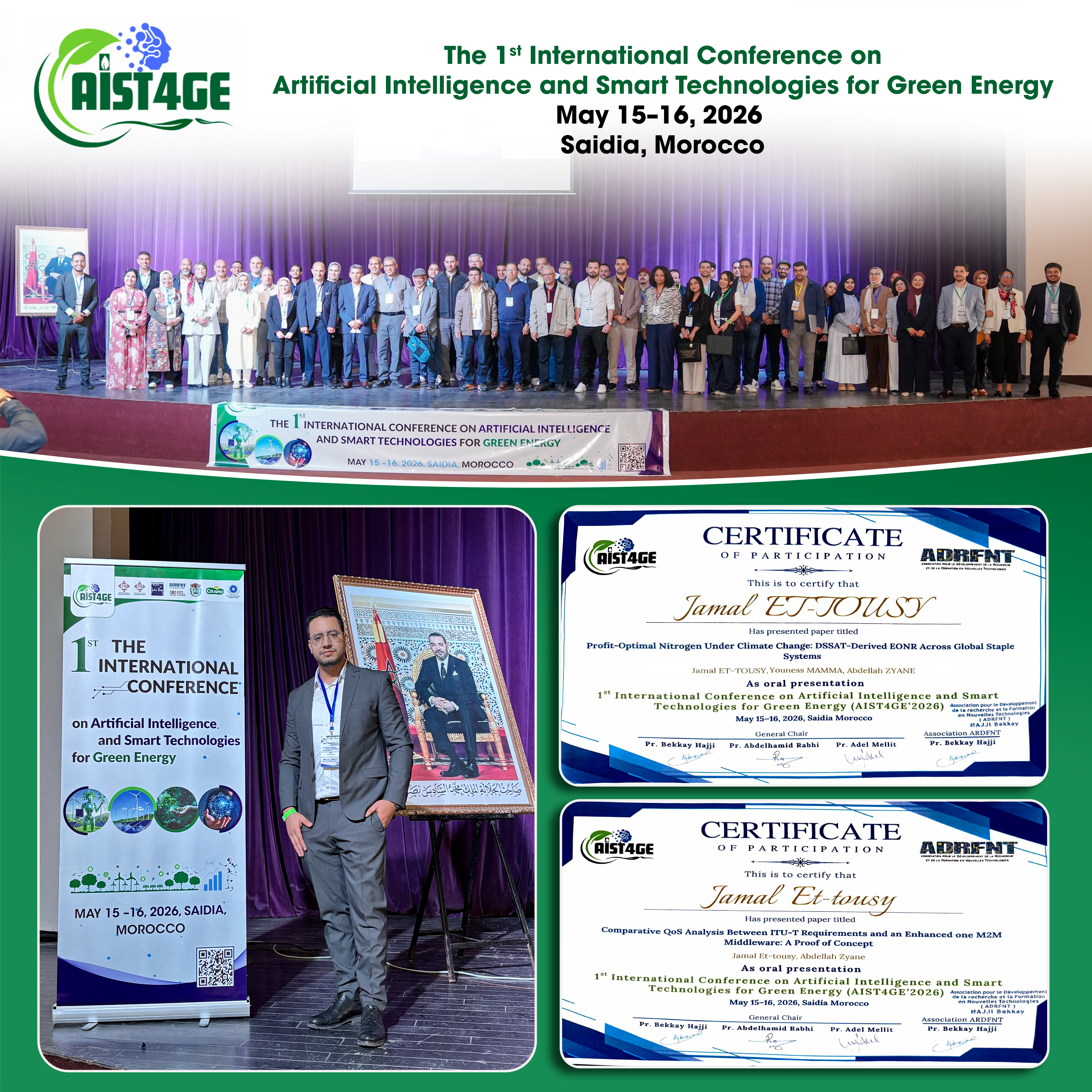 Participation at AIST4GE’2026 | AI, Green Energy & Smart Technologies