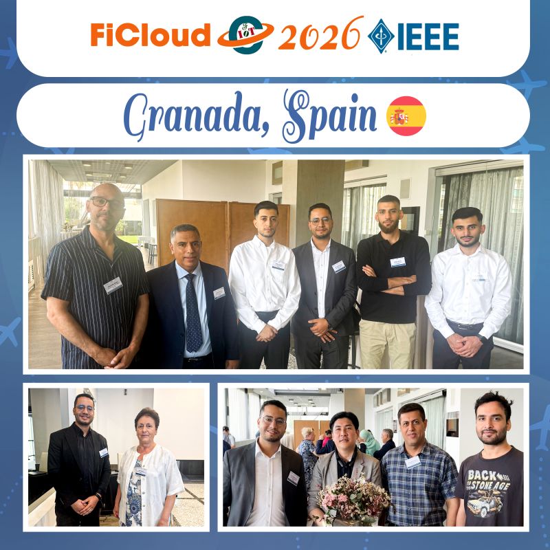 Participants and researchers at IEEE FiCloud 2026